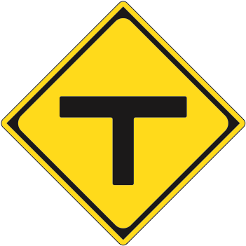 201-C T形道路交差点あり