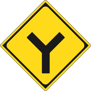 201-D Y形道路交差点あり