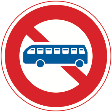 306 大型乗用自動車通行止め